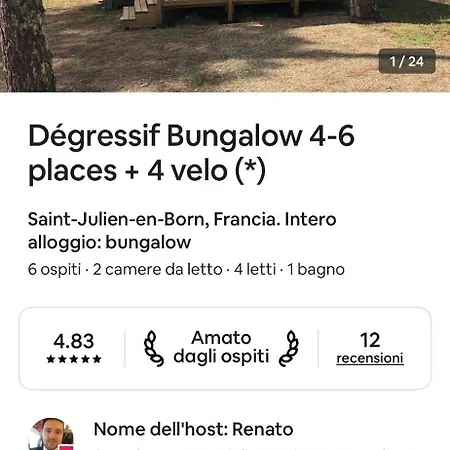 Prix Degressif - 4-6 Personnes Aux Dunes De Contis (adults Only) Campsite